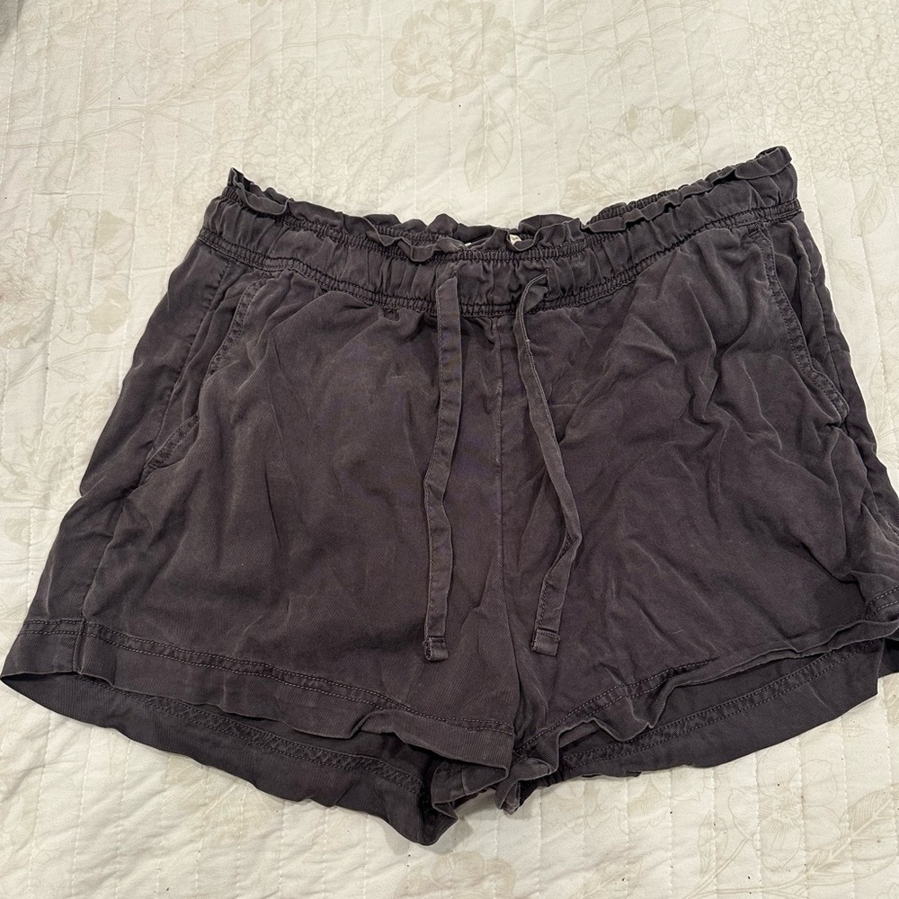 Women's Black Casual Shorts